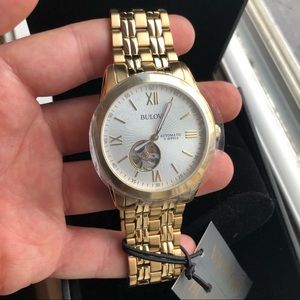 Men’s Gold Tone Bulova Automatic Watch